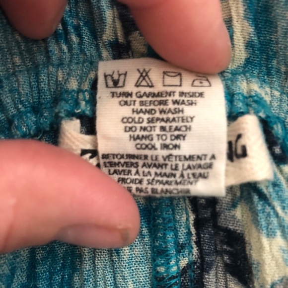 🍍Billabong Ever Last floral romper in teal. - Picture 3 of 8